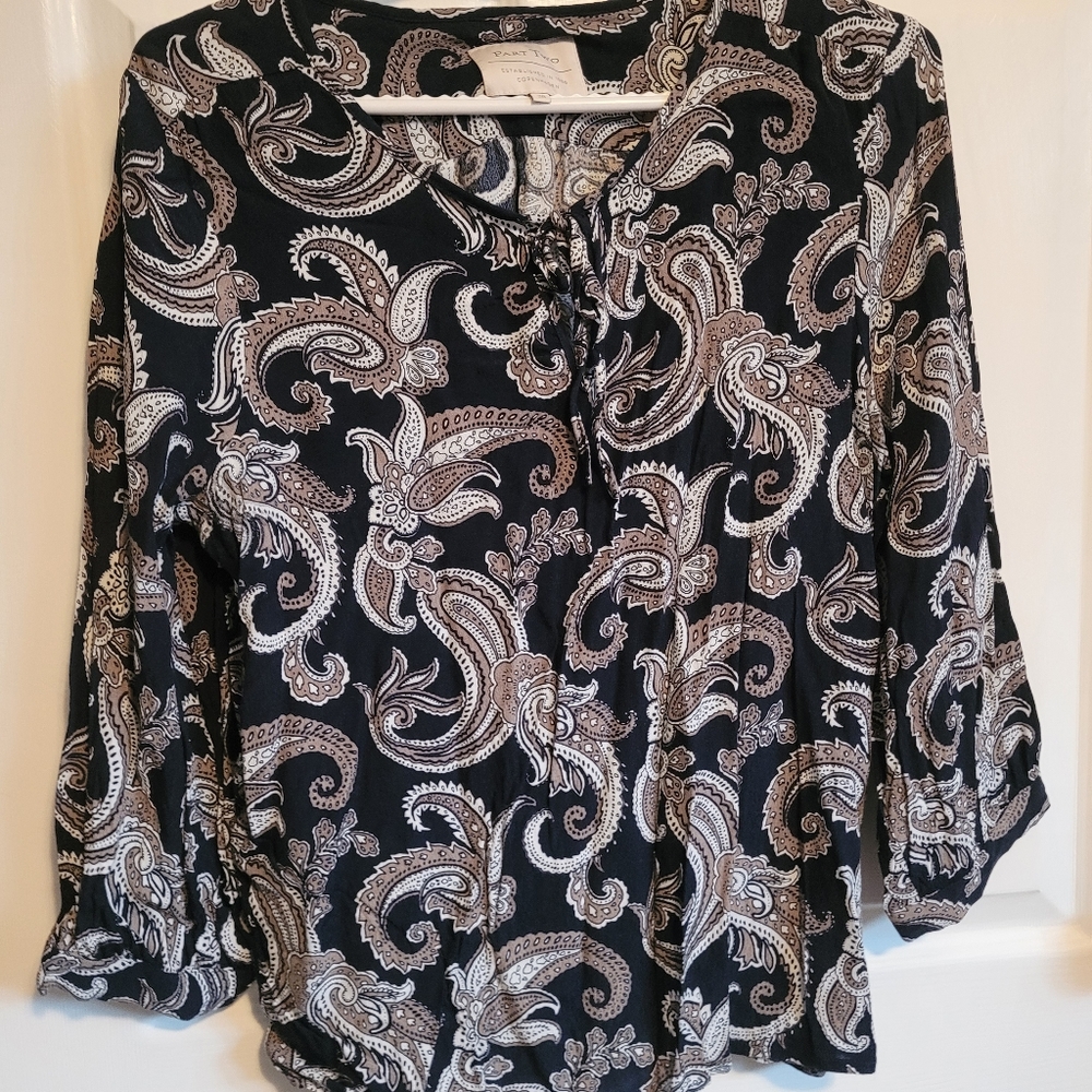 Part Two paisley blouse size 38